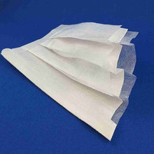 Load image into Gallery viewer, SAM face covering cross section with three pleated layers visible on a blue background.